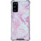 Blue and Purple Marble Galaxy S20 FE Clear Case