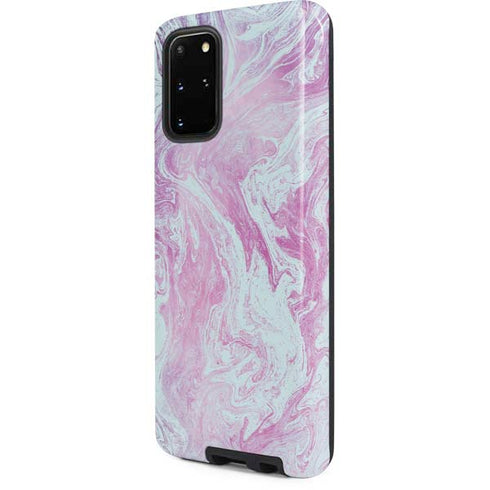 Blue and Purple Marble Galaxy S20 Plus Pro Case