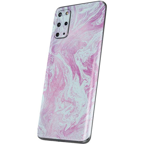 Blue and Purple Marble Galaxy S20 Plus Skin