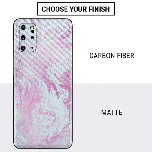Blue and Purple Marble Galaxy S20 Plus Skin