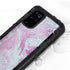 Blue and Purple Marble Galaxy S20 Plus Waterproof Case