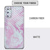 Blue and Purple Marble Galaxy S20 Skin