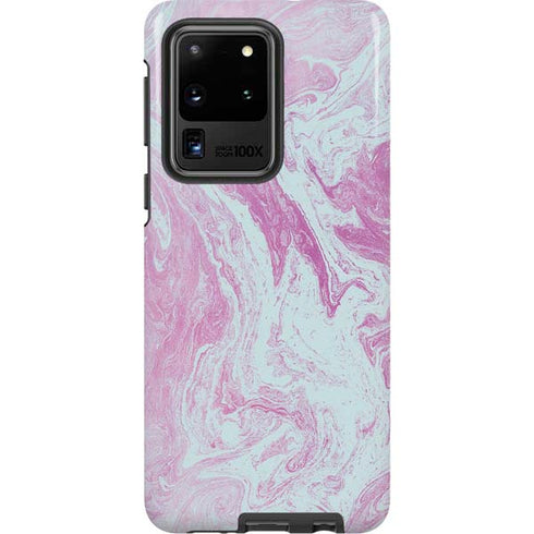 Blue and Purple Marble Galaxy S20 Ultra 5G Pro Case