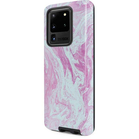 Blue and Purple Marble Galaxy S20 Ultra 5G Pro Case