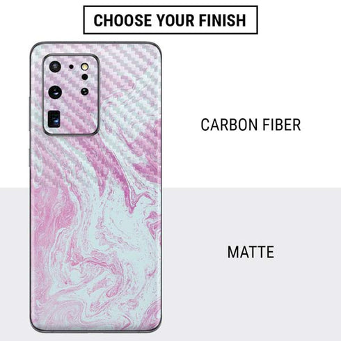 Blue and Purple Marble Galaxy S20 Ultra 5G Skin