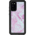 Blue and Purple Marble Galaxy S20 Waterproof Case