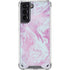 Blue and Purple Marble Galaxy S21 5G Clear Case