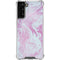 Blue and Purple Marble Galaxy S21 FE Clear Case