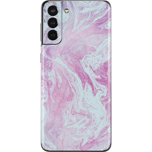 Blue and Purple Marble Galaxy S21 Plus 5G Skin