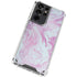 Blue and Purple Marble Galaxy S21 Ultra 5G Clear Case