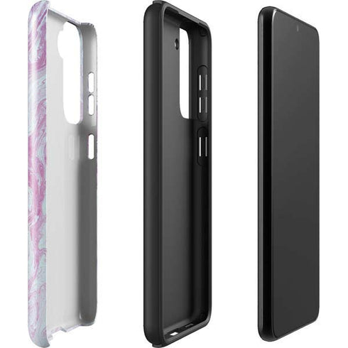 Blue and Purple Marble Galaxy S22 Plus Pro Case