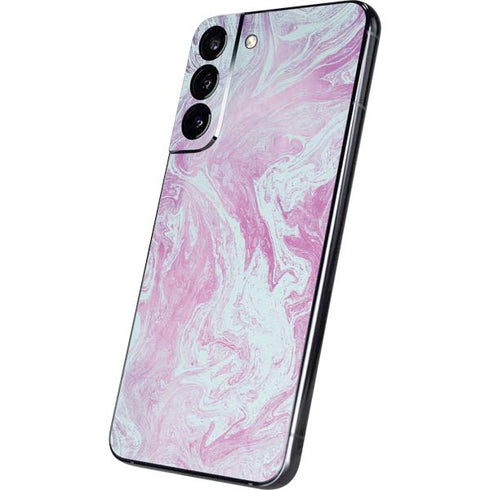 Blue and Purple Marble Galaxy S22 Plus Skin