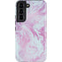Blue and Purple Marble Galaxy S22 Pro Case