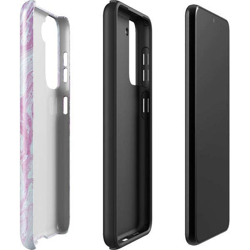 Blue and Purple Marble Galaxy S22 Pro Case