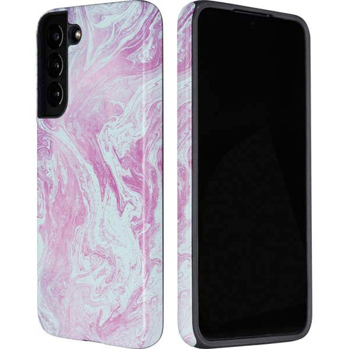 Blue and Purple Marble Galaxy S22 Pro Case
