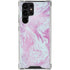 Blue and Purple Marble Galaxy S22 Ultra Clear Case