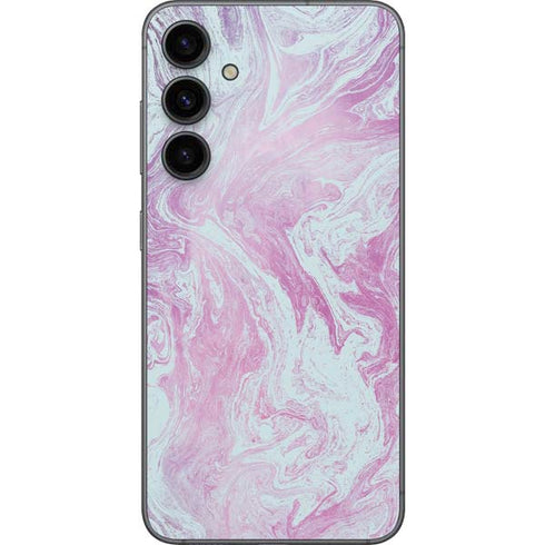 Blue and Purple Marble Galaxy S23 FE Skin