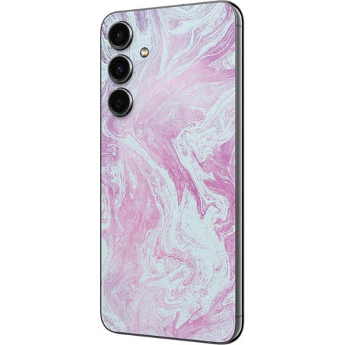 Blue and Purple Marble Galaxy S23 FE Skin