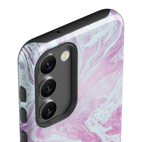 Blue and Purple Marble Galaxy S23 Plus Pro Case