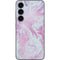 Blue and Purple Marble Galaxy S23 Skin