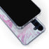 Blue and Purple Marble Galaxy S24 Clear Case