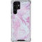 Blue and Purple Marble Galaxy S24 Ultra Clear Case