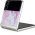 Blue and Purple Marble Galaxy Z Flip3 5G Skin
