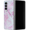 Blue and Purple Marble Galaxy Z Fold4 5G Skin