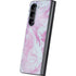 Blue and Purple Marble Galaxy Z Fold5 5G Skin