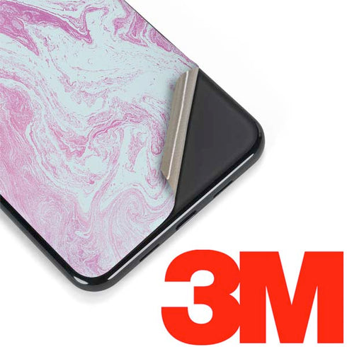 Blue and Purple Marble Google Pixel 3a XL Skin