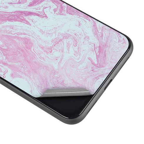 Blue and Purple Marble Google Pixel 4 XL Skin