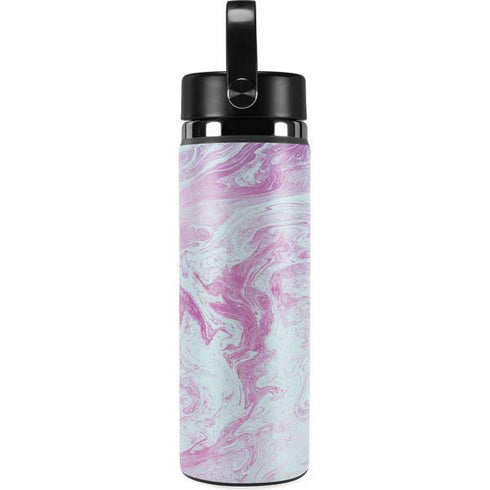 Blue and Purple Marble Hydro Flask 20oz Wide Mouth Skin
