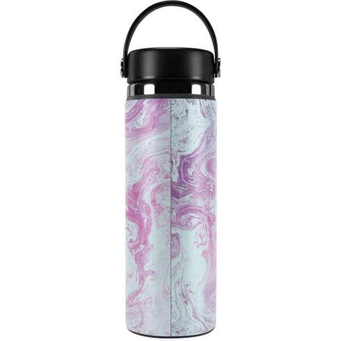 Blue and Purple Marble Hydro Flask 20oz Wide Mouth Skin