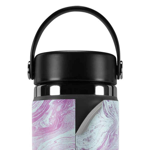 Blue and Purple Marble Hydro Flask 20oz Wide Mouth Skin