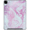Blue and Purple Marble iPad Pro 12.9in (2020) Clear Case