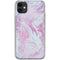 Blue and Purple Marble iPhone 11 Clear Case