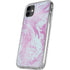 Blue and Purple Marble iPhone 11 Clear Case