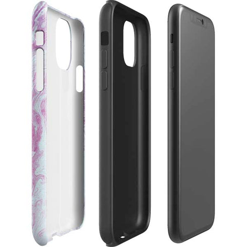 Blue and Purple Marble iPhone 11 Pro Max Impact Case