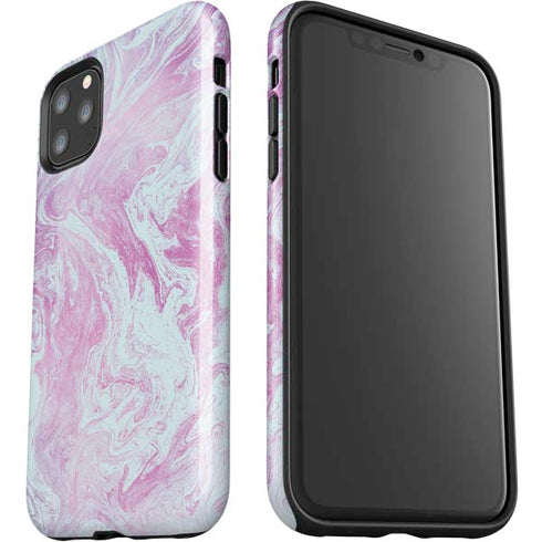 Blue and Purple Marble iPhone 11 Pro Max Impact Case