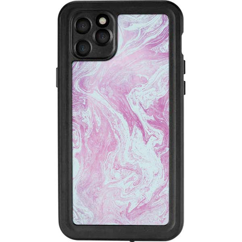 Blue and Purple Marble iPhone 11 Pro Max Waterproof Case