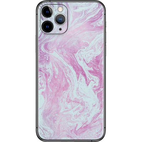 Blue and Purple Marble iPhone 11 Pro Skin