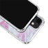 Blue and Purple Marble iPhone 12 Clear Case