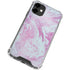 Blue and Purple Marble iPhone 12 Clear Case