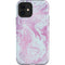 Blue and Purple Marble iPhone 12 Impact Case
