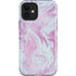 Blue and Purple Marble iPhone 12 Impact Case