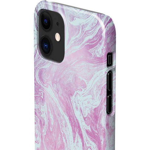 Blue and Purple Marble iPhone 12 Mini Lite Case
