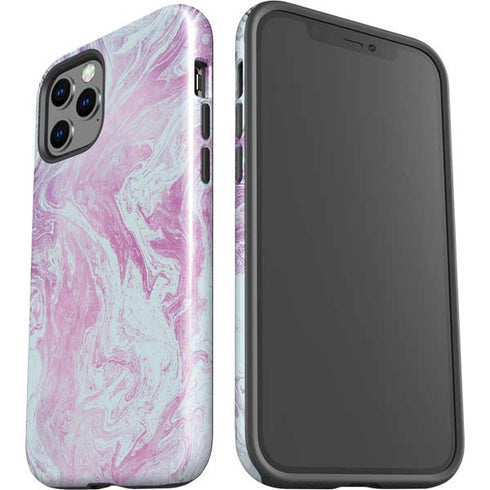 Blue and Purple Marble iPhone 12 Pro Max Impact Case