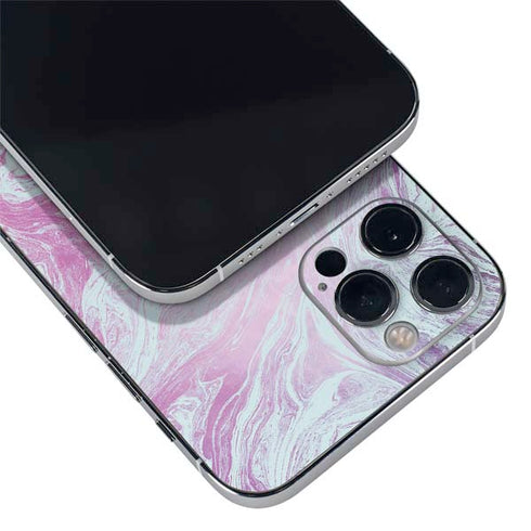 Blue and Purple Marble iPhone 12 Pro Max Skin