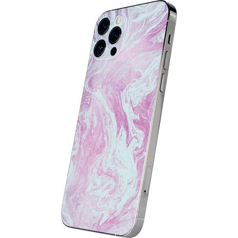 Blue and Purple Marble iPhone 12 Pro Skin