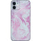 Blue and Purple Marble iPhone 12 Skin